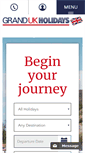 Mobile Screenshot of grandukholidays.com
